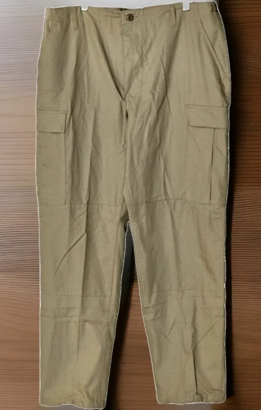 Propper BDU Tactical Pants Men’s Large Khaki Cargo ButtonFly Gorpcore 38x32
